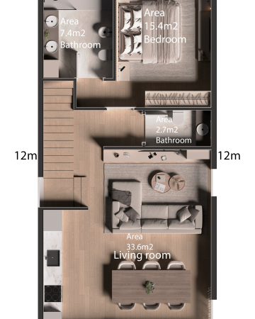 sharon-T3-144m2 Ground Floor